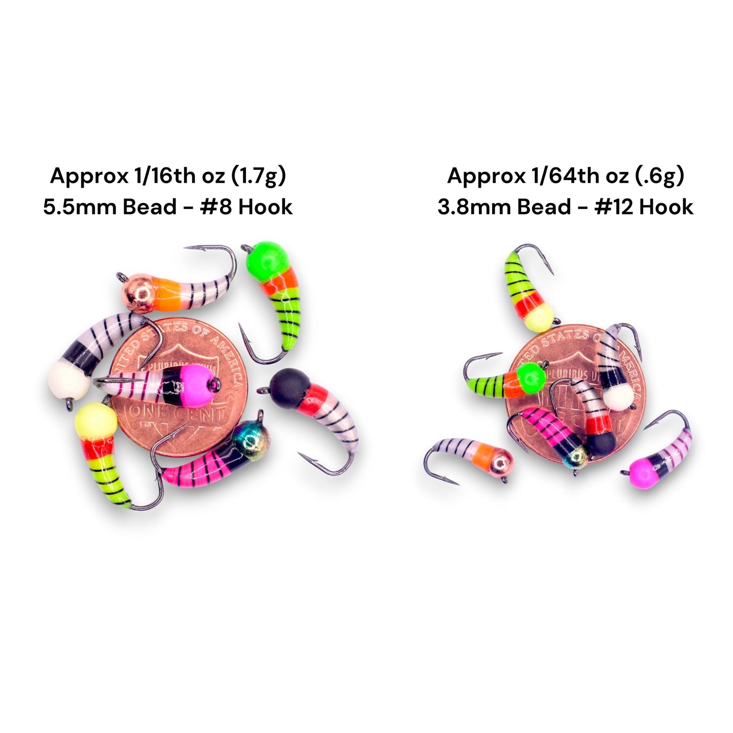 Kenders - 7 Pack - Akua Jig Tungsten Series Skud
