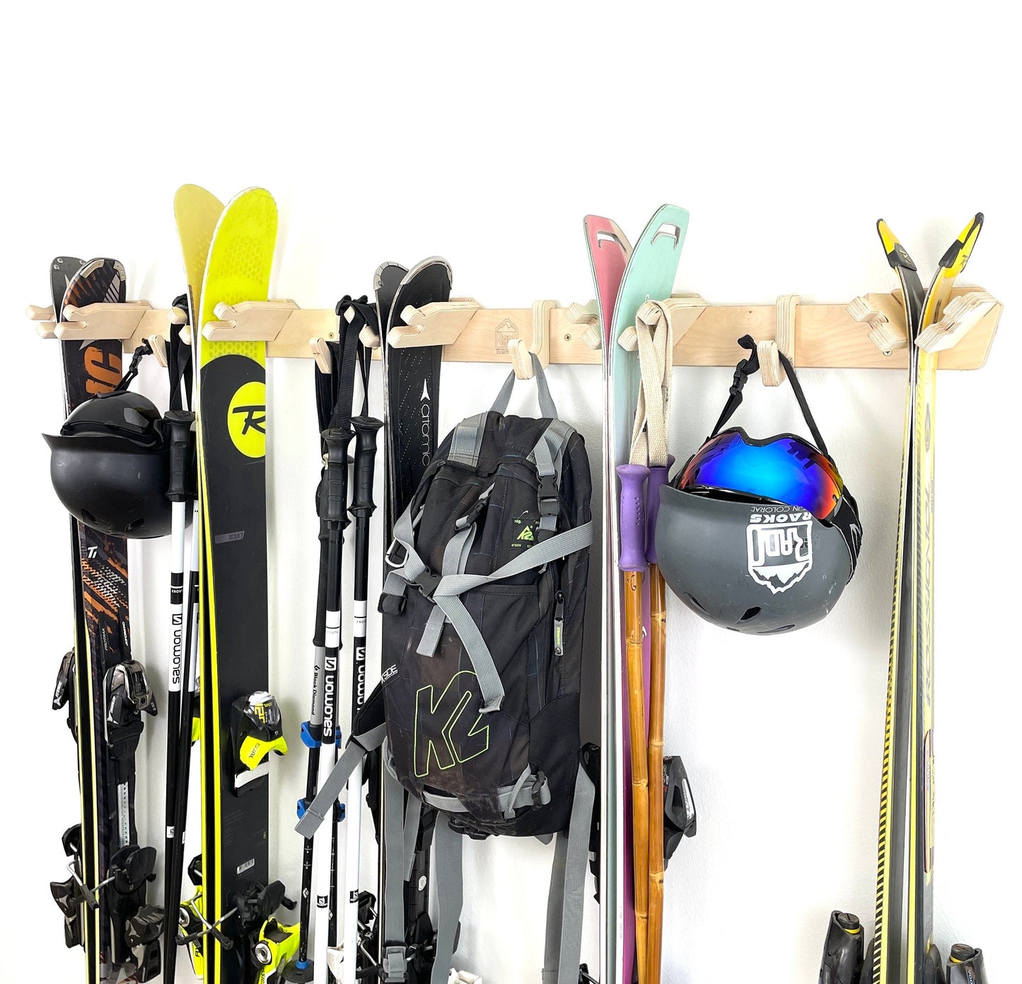 Rado Racks THE APRES ski wall rack