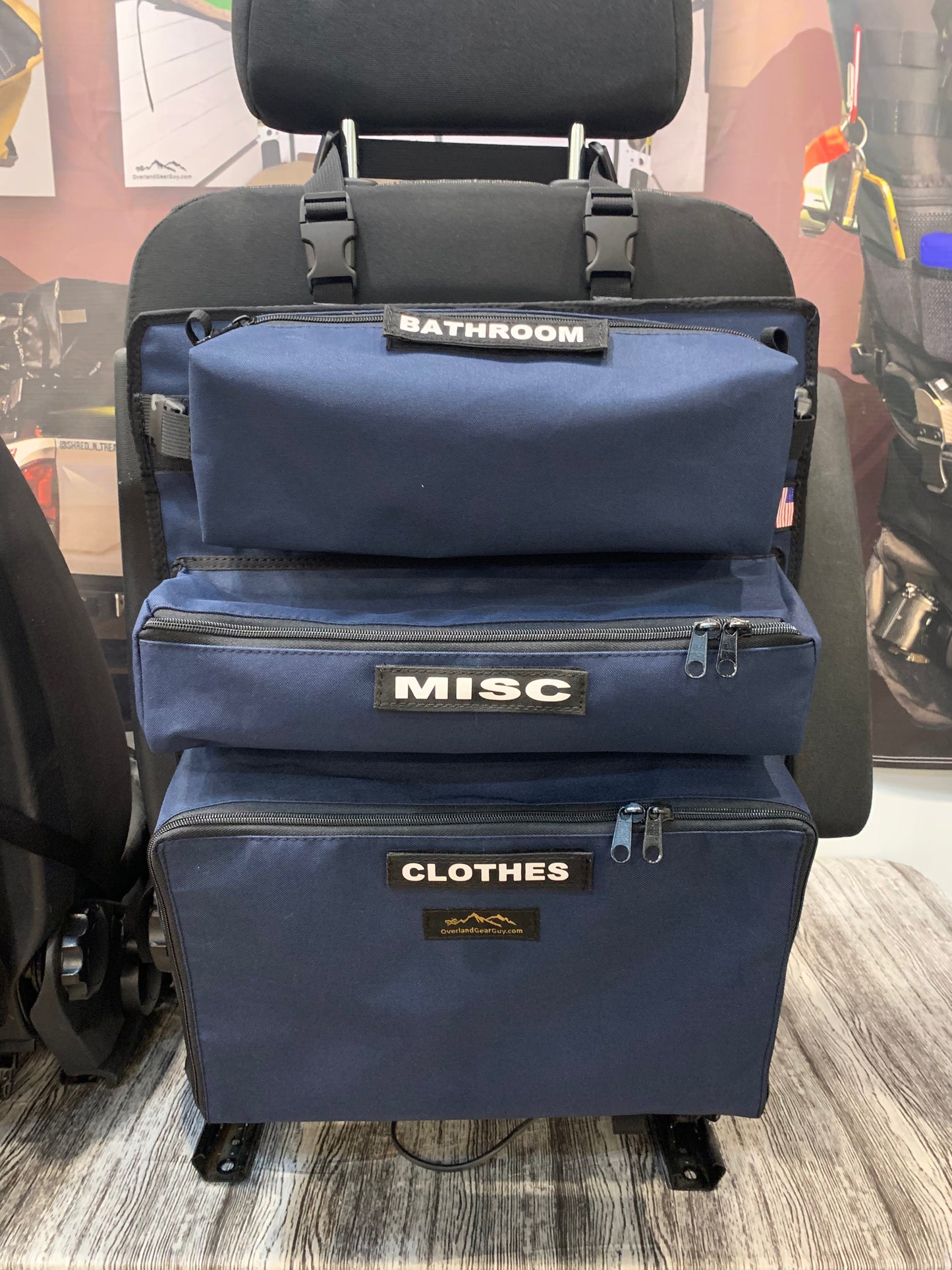 Overland Gear Guy Arches Overlander 1 Seat Organizer