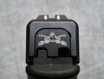 Milspin ARMY Glock Slide Back Plates (Most Popular)