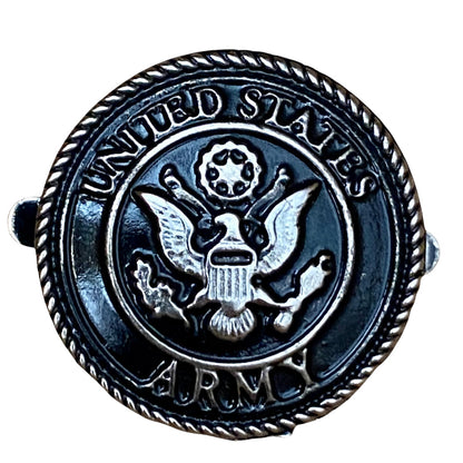 Gone Country ARMY HEROES BLACK COTTON