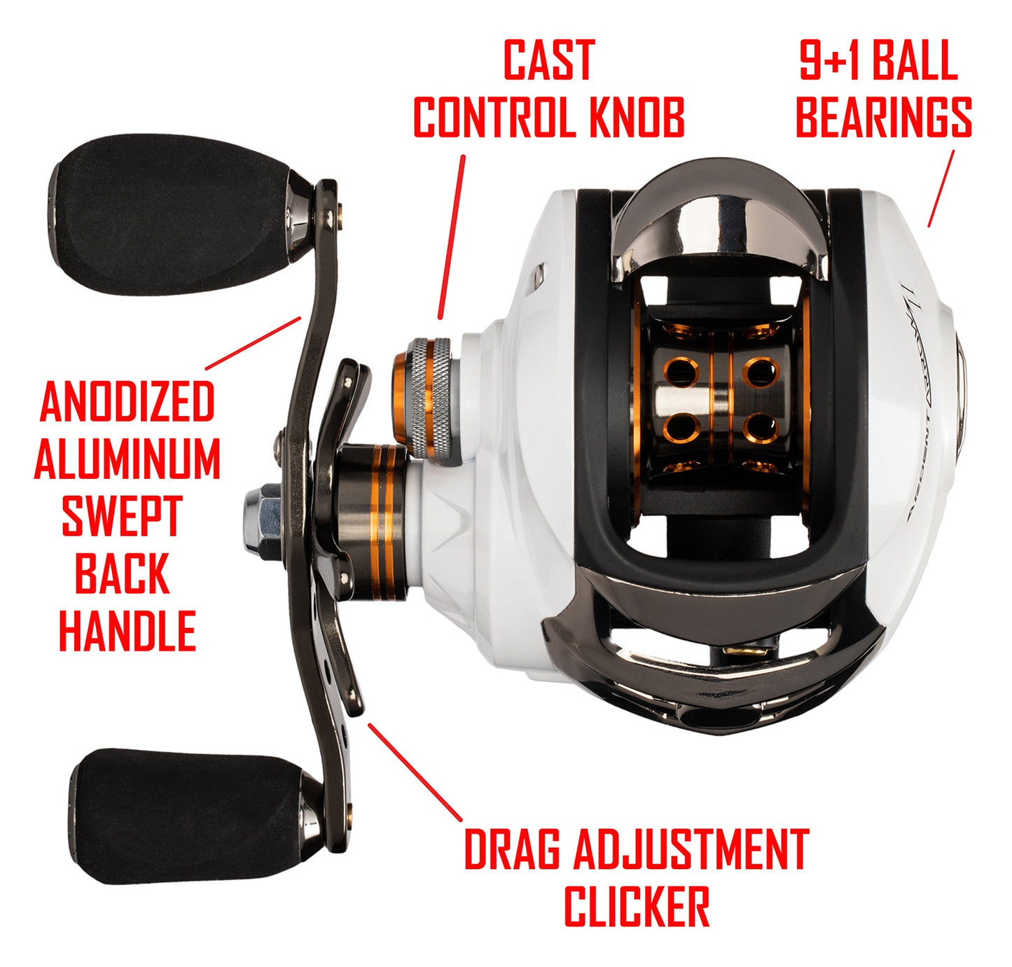 Ardent Tackle Arrow II Baitcaster - 7.0:1 RH