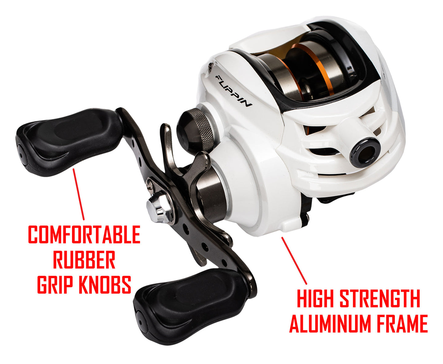 Ardent Tackle Arrow Flipping Reel - 7.0:1 RH