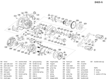 Ardent Tackle Arrow Flipping Reel - 7.0:1 RH