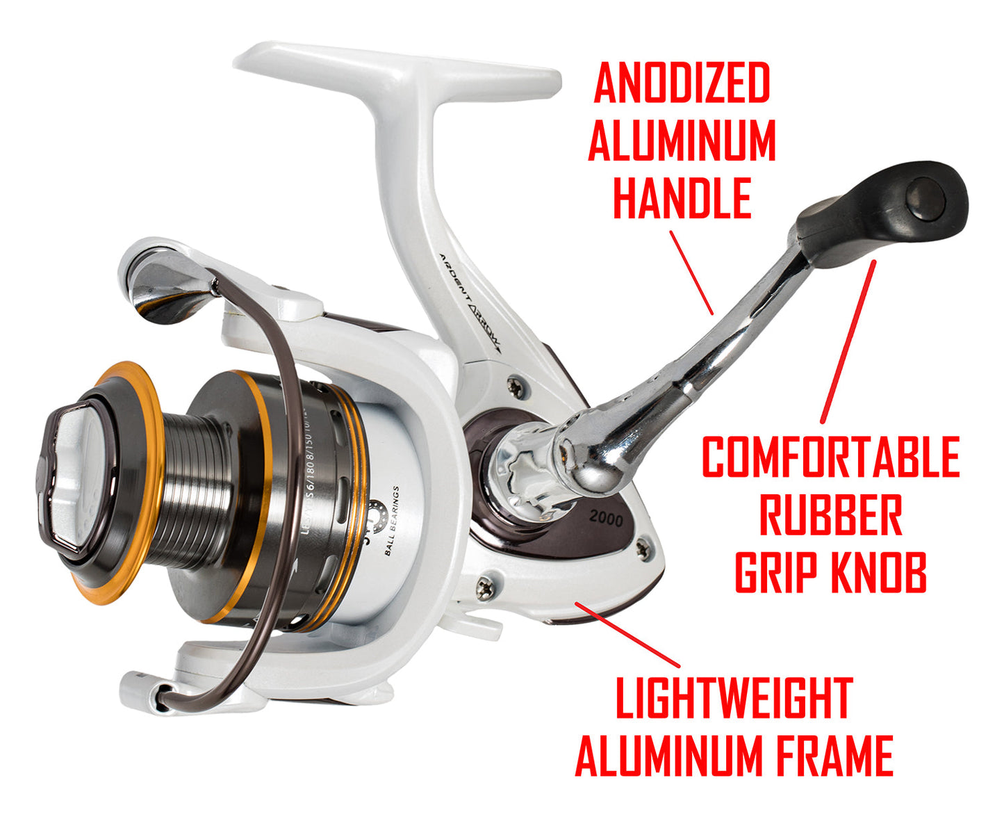 Ardent Tackle Arrow Spinning Reel