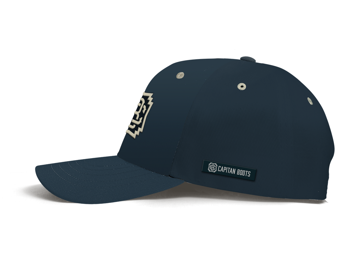 Captain Boots 6-Panel Cap - Dark Teal
