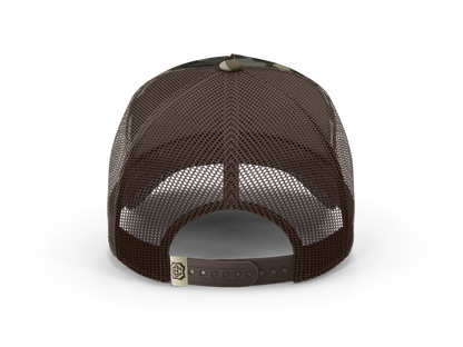Captain Boots 5-Panel Cap - Canyon Camo