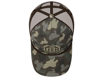 Captain Boots 5-Panel Cap - Canyon Camo