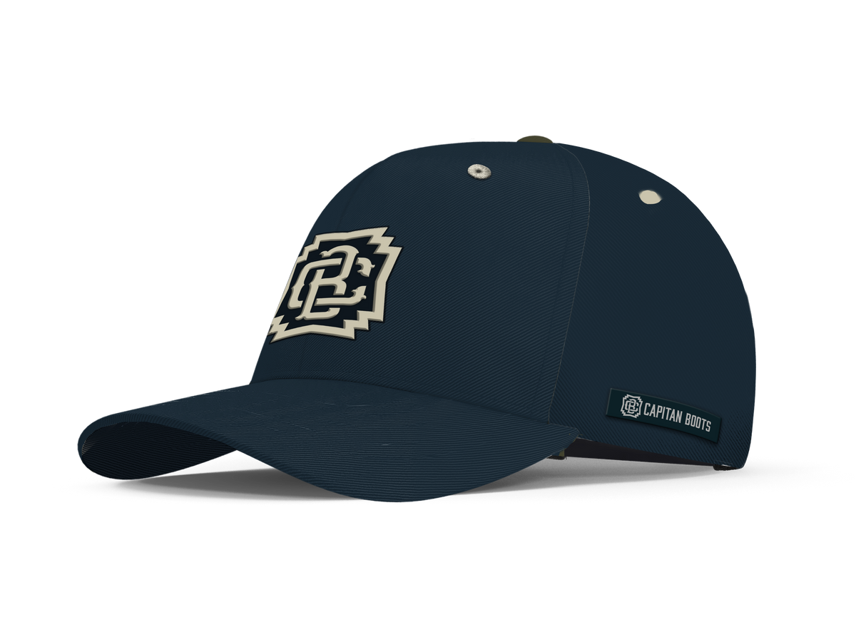 Captain Boots 6-Panel Cap - Dark Teal