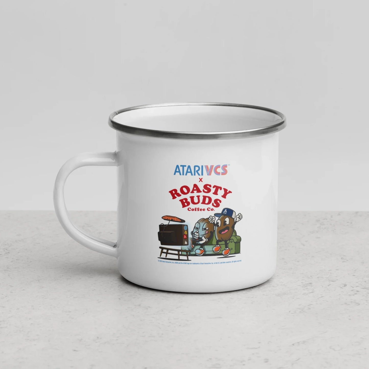 Roasty Buds Atari VCS™ x Roasty Buds Camping Mug