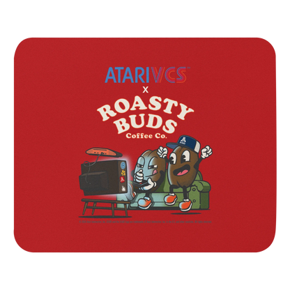 Roasty Buds Atari VCS™ x Roasty Buds Mouse Pad (Red)