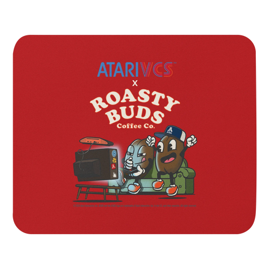 Roasty Buds Atari VCS™ x Roasty Buds Mouse Pad (Red)