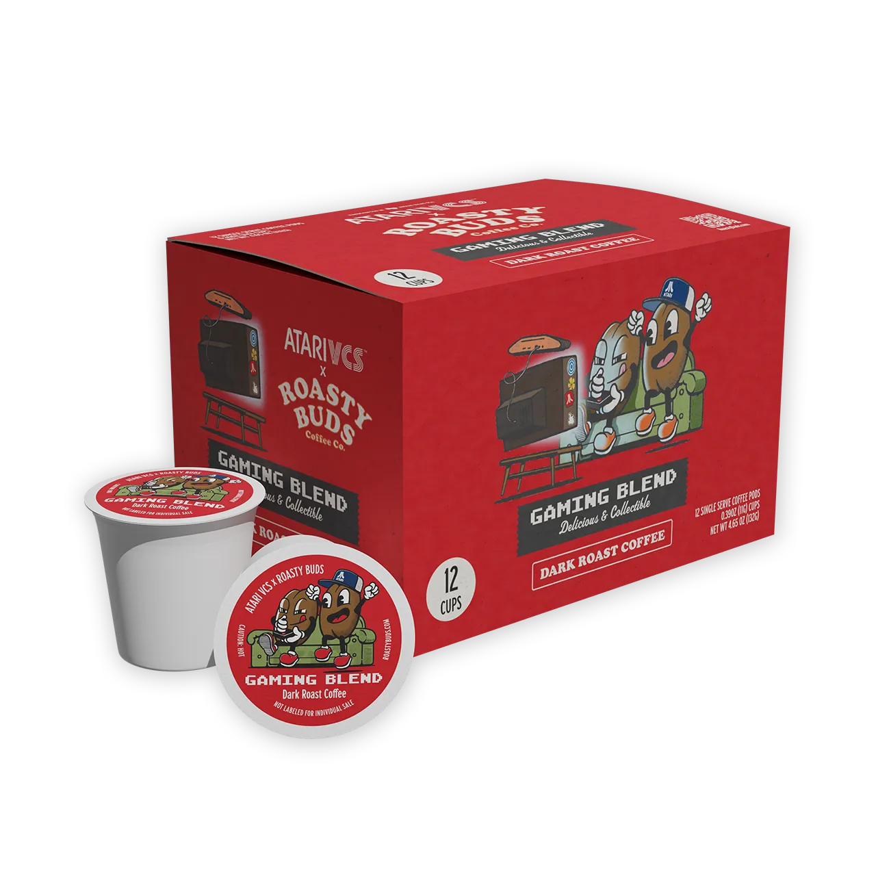 Roasty Buds Atari VCS™ Gaming Blend Pods