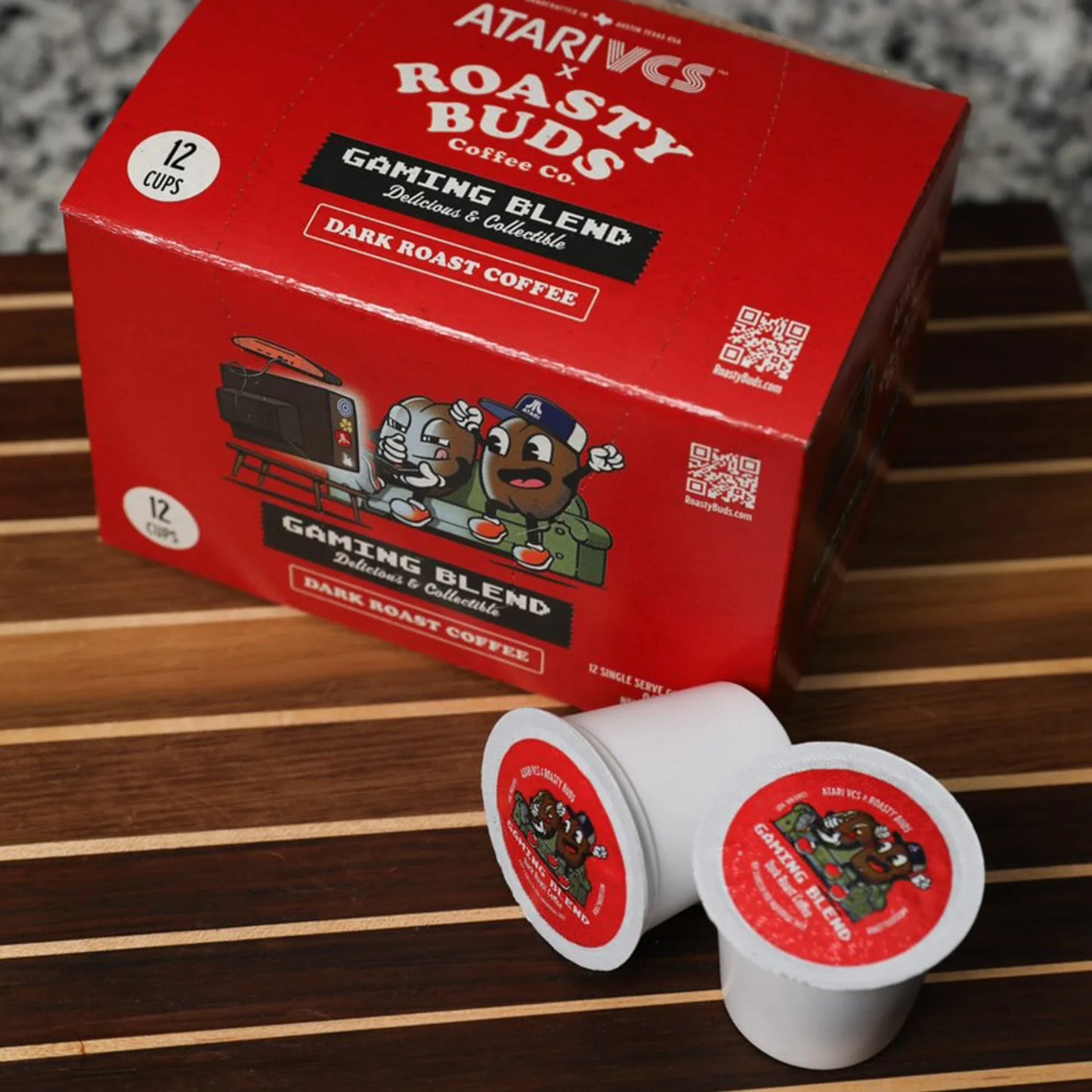 Roasty Buds Atari VCS™ Gaming Blend Pods
