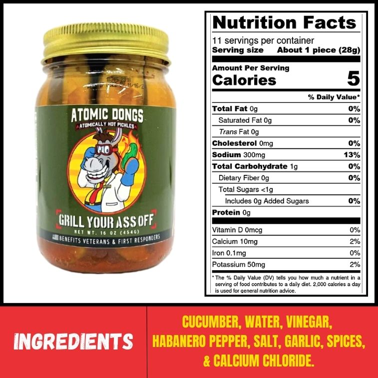 Grill Your Ass Off Atomic Dongs