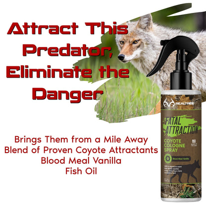 Zone Protects Coyote Cologne Predator Attractant, 8oz Spray