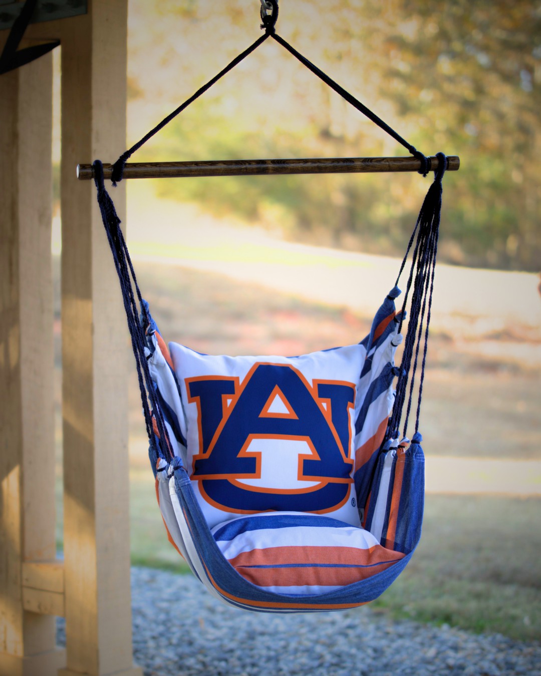 Campus Hammocks Auburn Tigers Logo Hammock Chair Swing