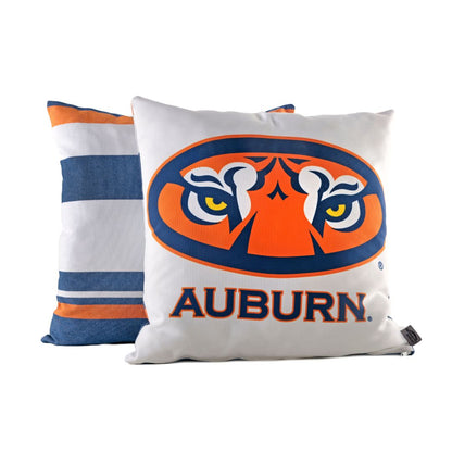 Campus Hammocks Auburn Tigers Eyes Throw Pillow Cover