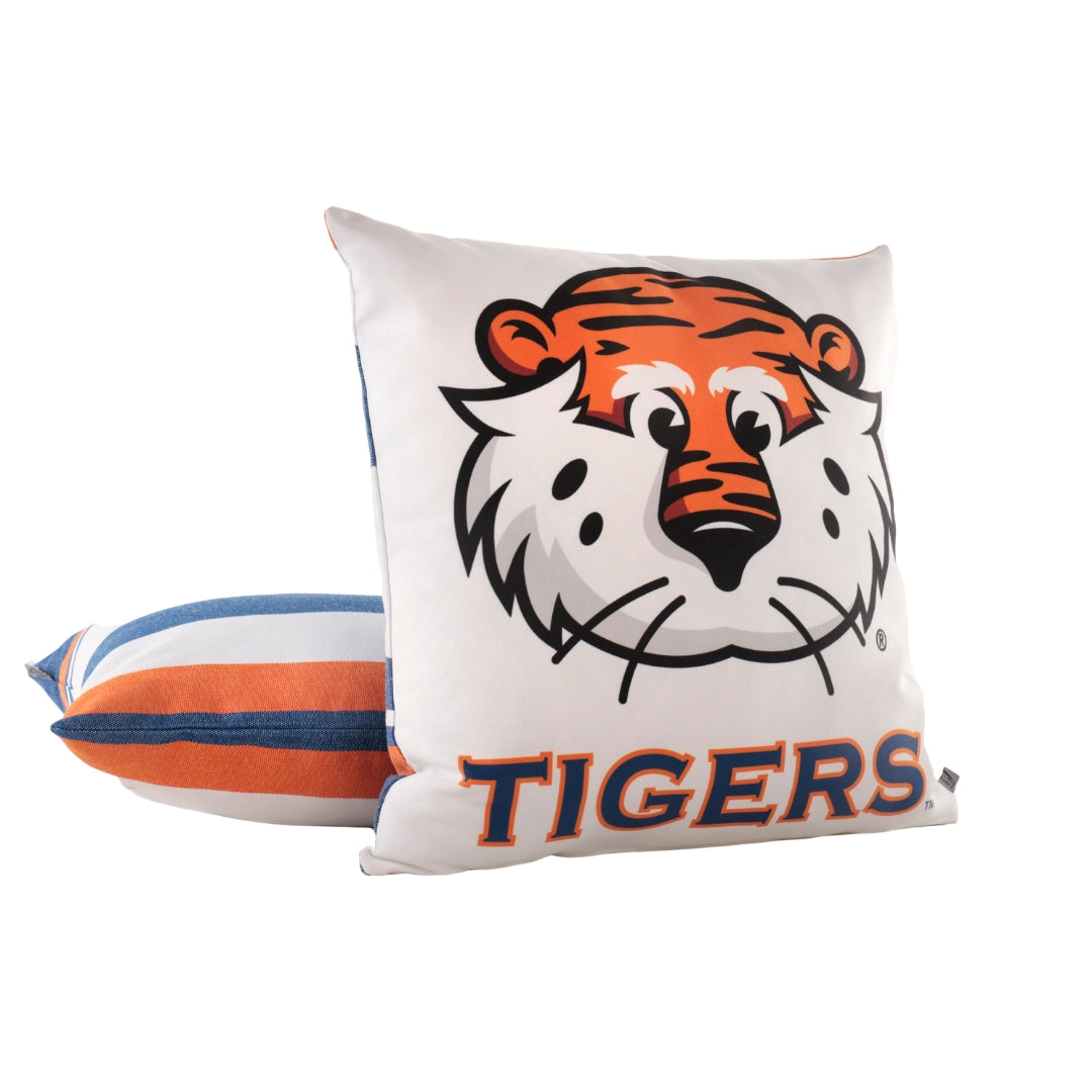 Campus Hammocks Auburn Aubie Tiger Pillow Cover