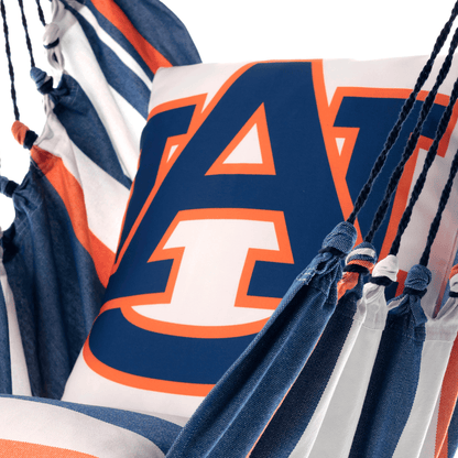 Campus Hammocks Auburn Tigers Logo Throw Pillow Cover