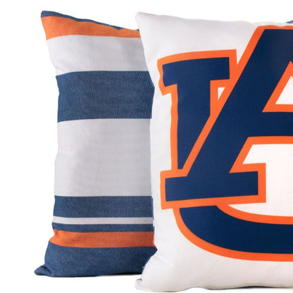Campus Hammocks Auburn University Colors Throw Pillow Cover
