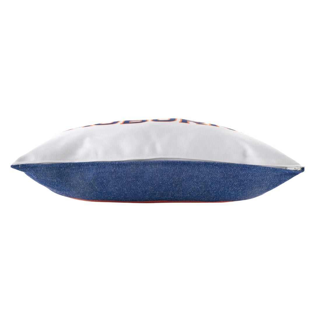 Campus Hammocks Auburn Tigers Eyes Throw Pillow Cover