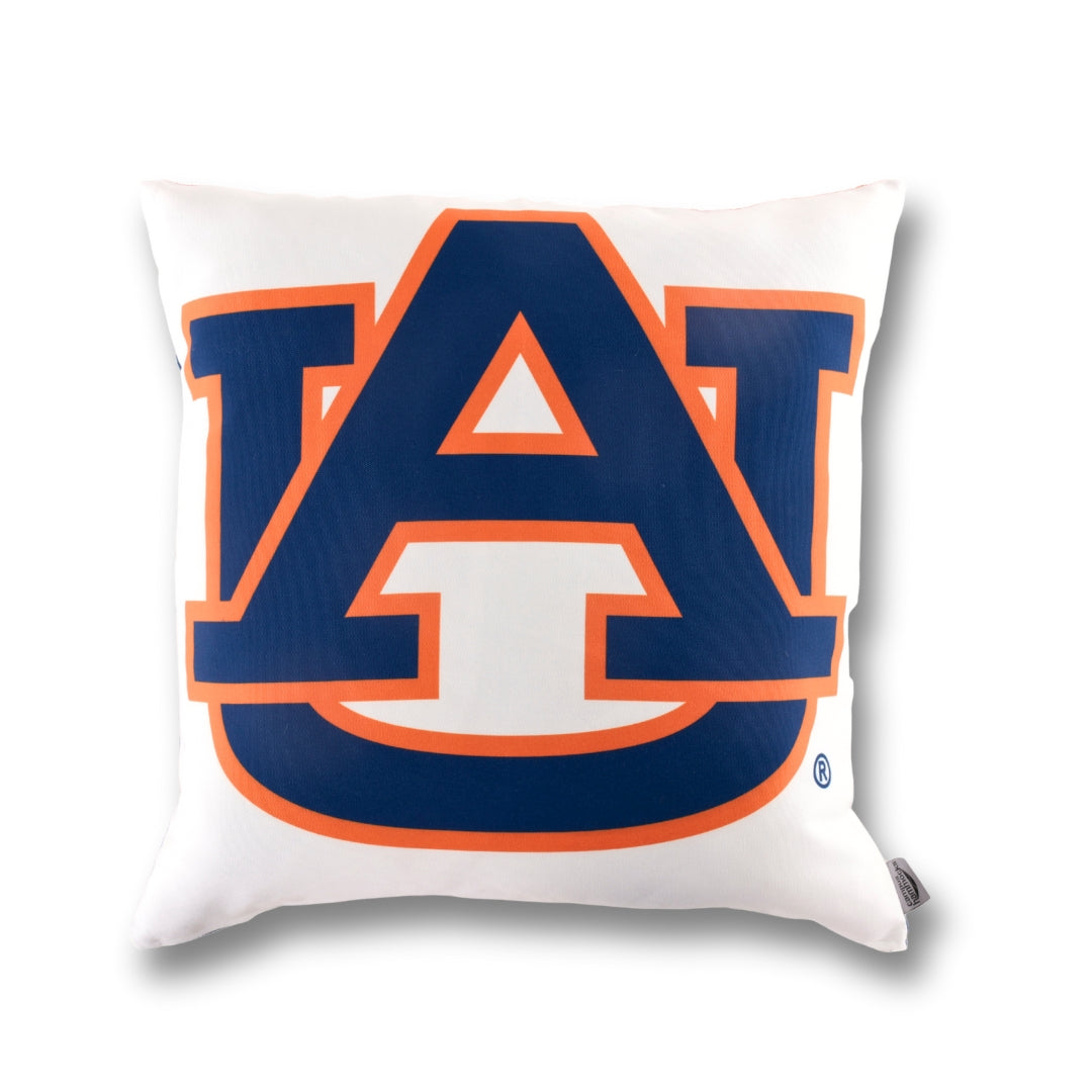 Campus Hammocks Auburn Tigers Logo Throw Pillow Cover