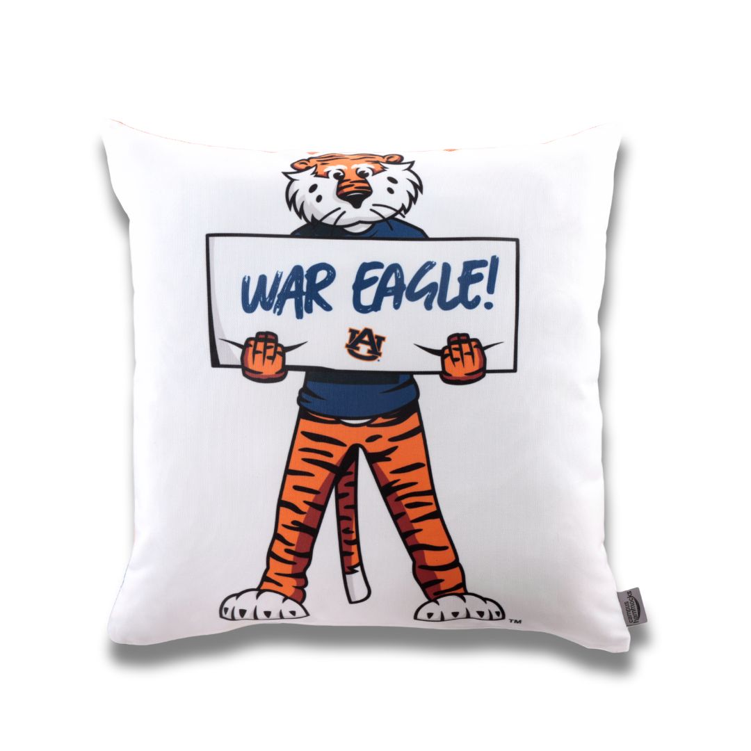 Campus Hammocks Auburn War Eagles Pillow Cover