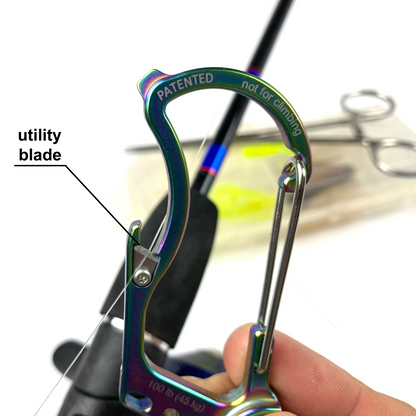 Outdoor Element Firebiner: Fire-starting Multitool Carabiner