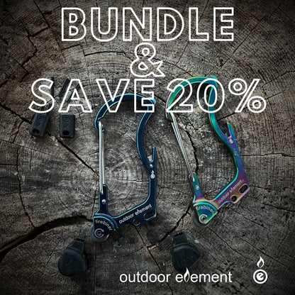Outdoor Element Firebiner: Fire-starting Multitool Carabiner