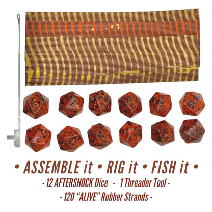 Invinci Core AFTERSHOCK DIY Pack - (Fuzzy Dice Baits)