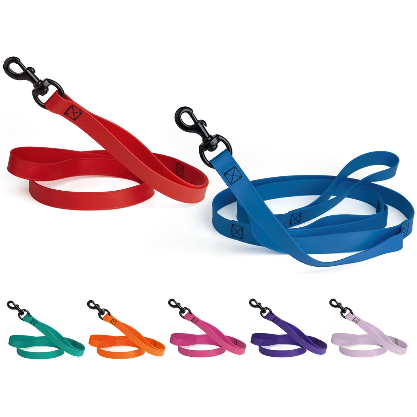 Dogline Biothane Waterproof Multi-Handle Leash