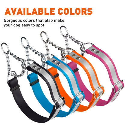 Dogline Reflective Biothane Martingale Collar