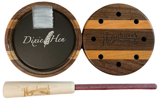 Houndstooth Dixie Hen Glass Turkey Call