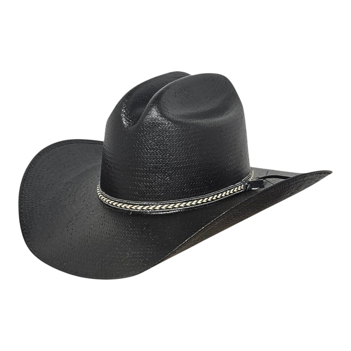 Gone Country BACKROADS BLACK SHANTUNG STRAW 210