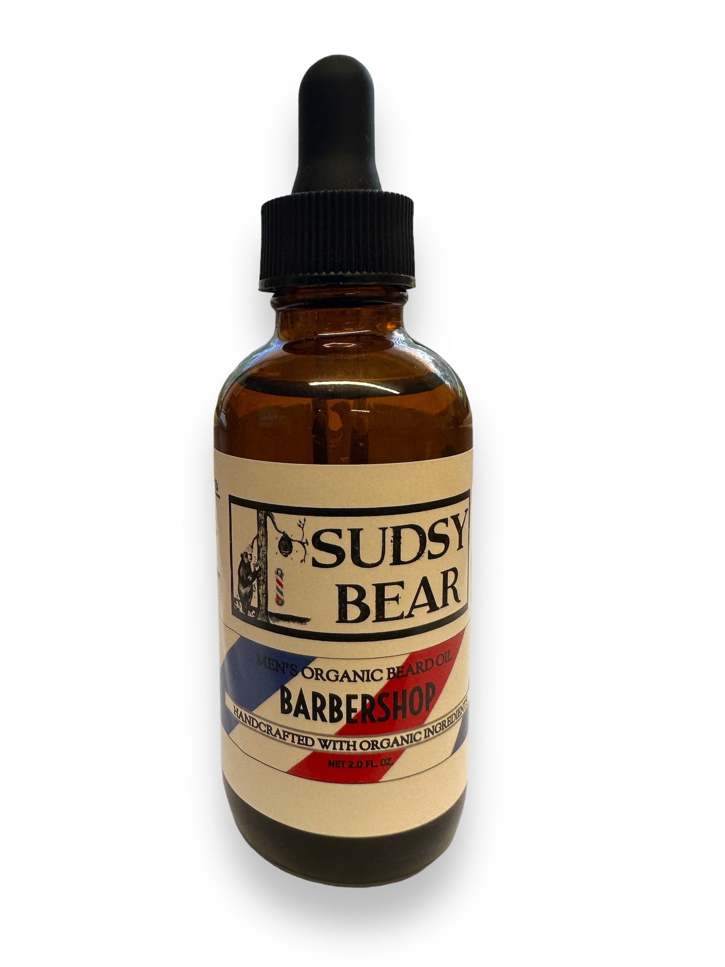 Sudsy Bear Barbershop Organic Beard Oil