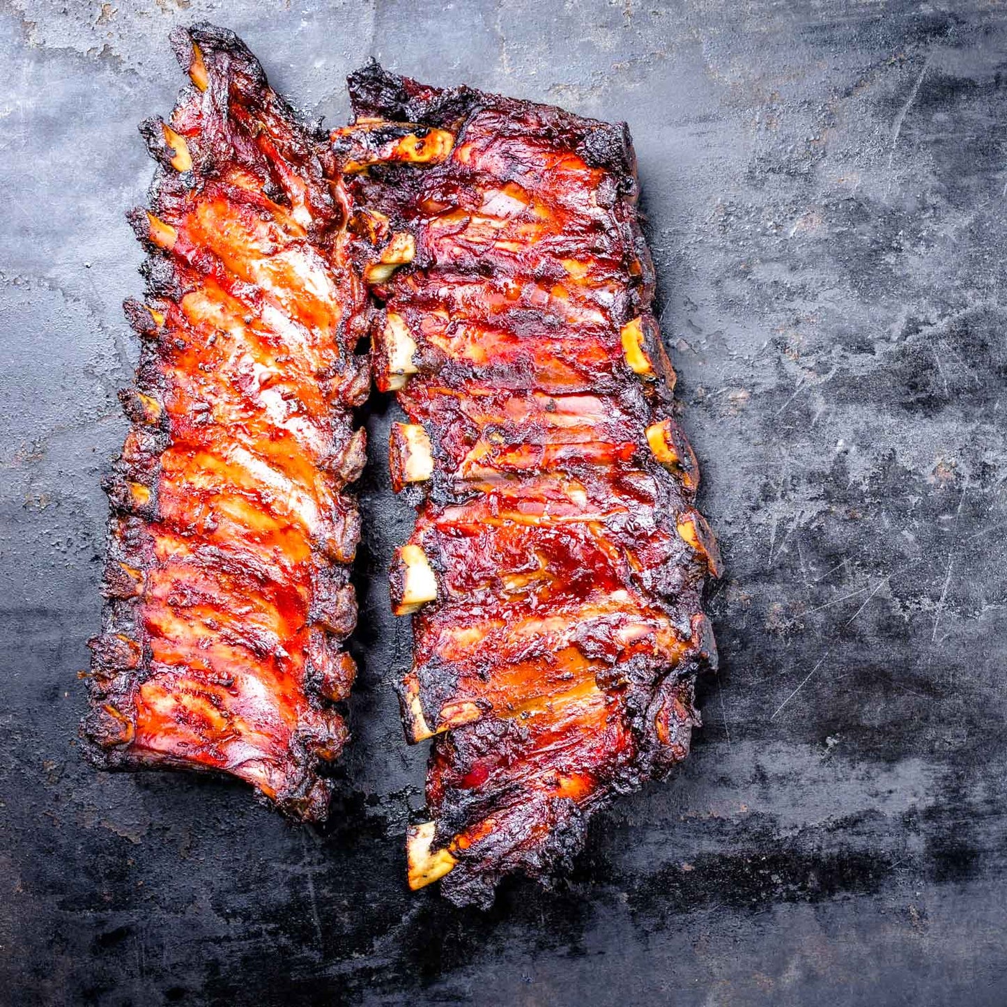 Pig of the Month BBQ "Dry Style" Sauce-less, Rub Only BBQ Ribs *LOW SUGAR*