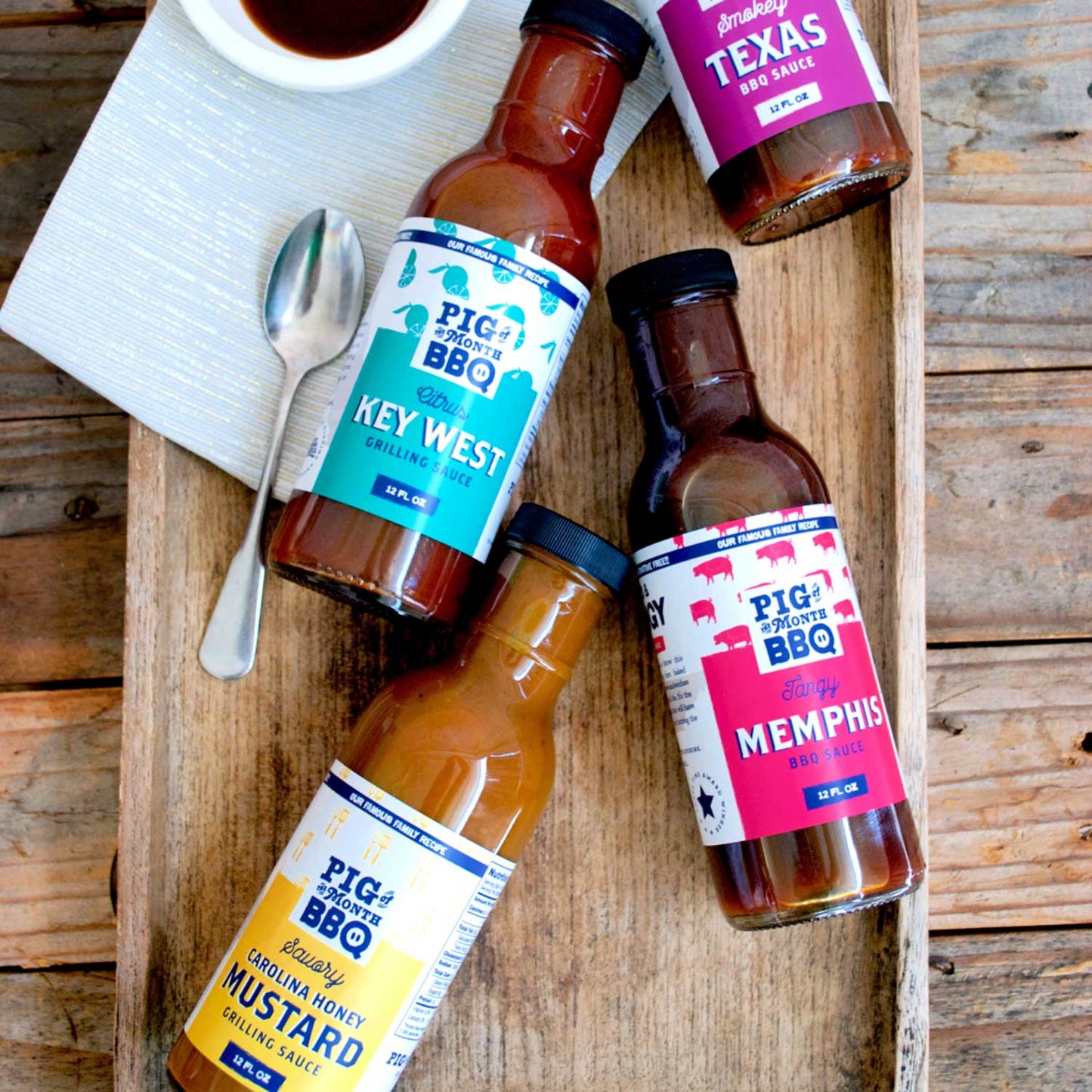 Pig of the Month BBQ Sauce of the Month Club – Small Batch, Big Flavor 🍯🔥