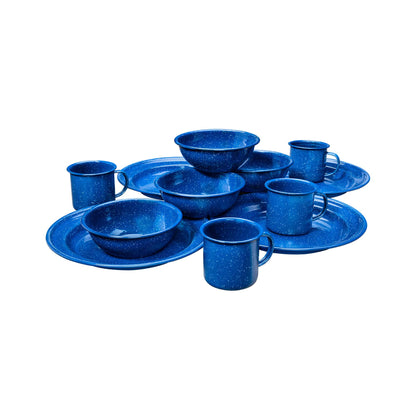 4 Person Enamel Table Set