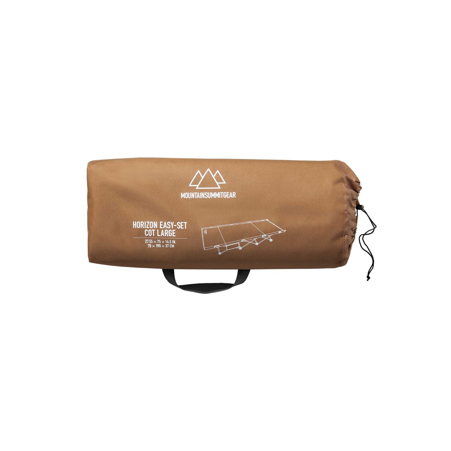Caddis Sports Horizon Folding Cot - Large
