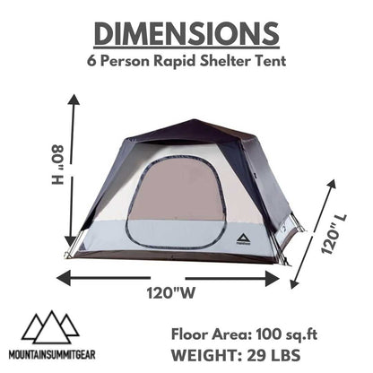 Caddis Sports Rapid Tent