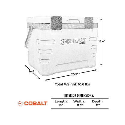 Cobalt 37 Quart Weekender Cooler