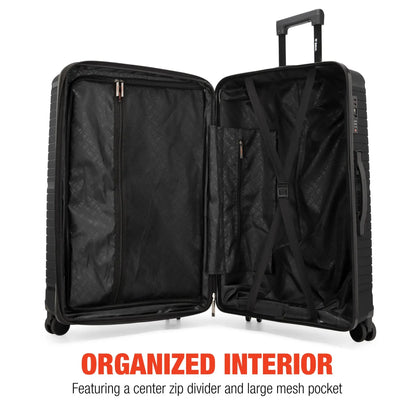 Travellty Trencher 3 Piece Expandable Tough Luggage Set