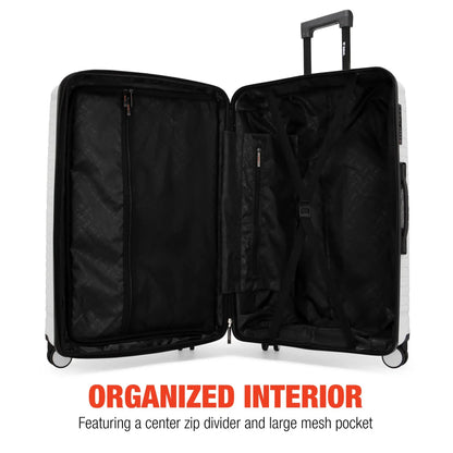 Travellty Trencher 3 Piece Expandable Tough Luggage Set