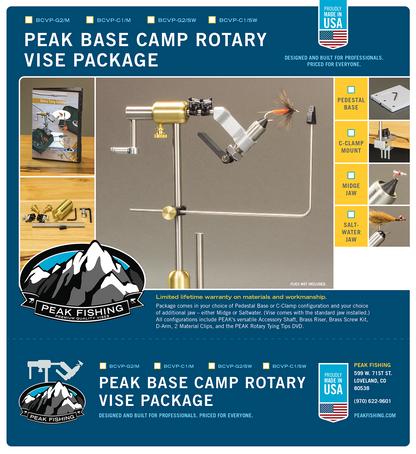 Togens Peak Base Camp Vise Package