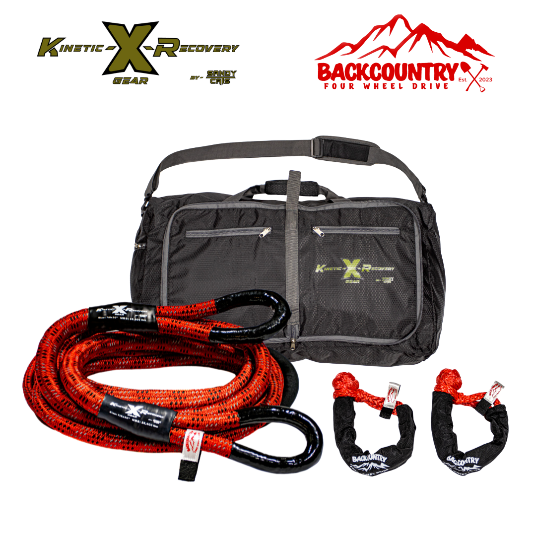 Sandy Cats Standard Recovery Kit Limited Edition - Backcountry 4WD