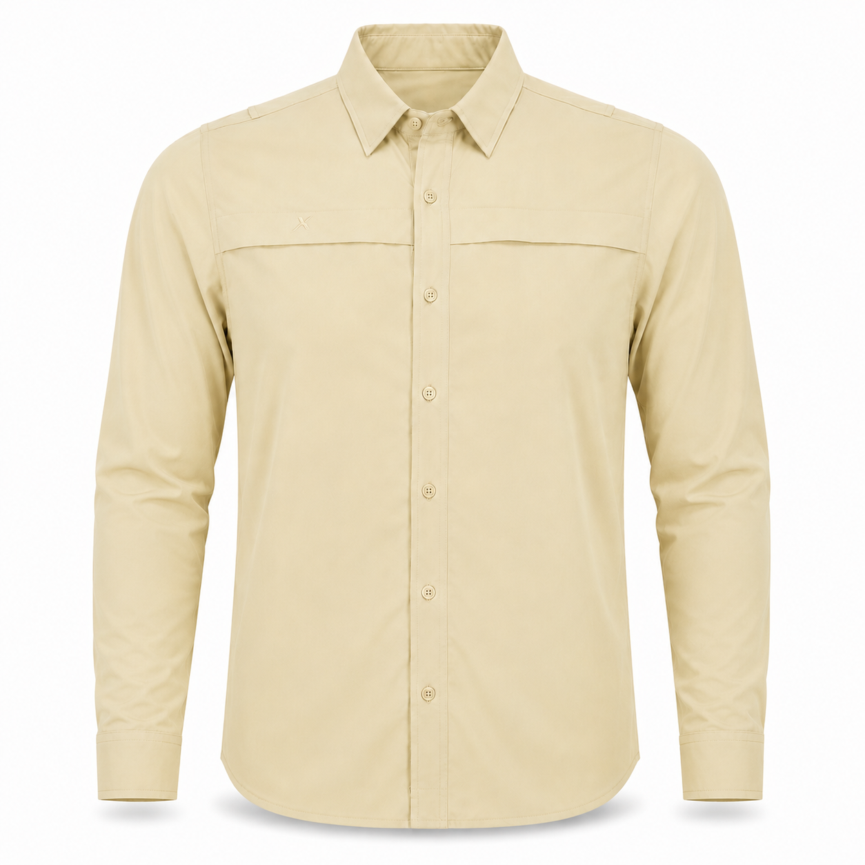 Xotic - Long Sleeve Solid Lifestyle Button Down w/ REPEL-X