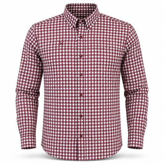 Xotic - Long Sleeve Patterned Lifestyle Button Down w/ REPEL-X
