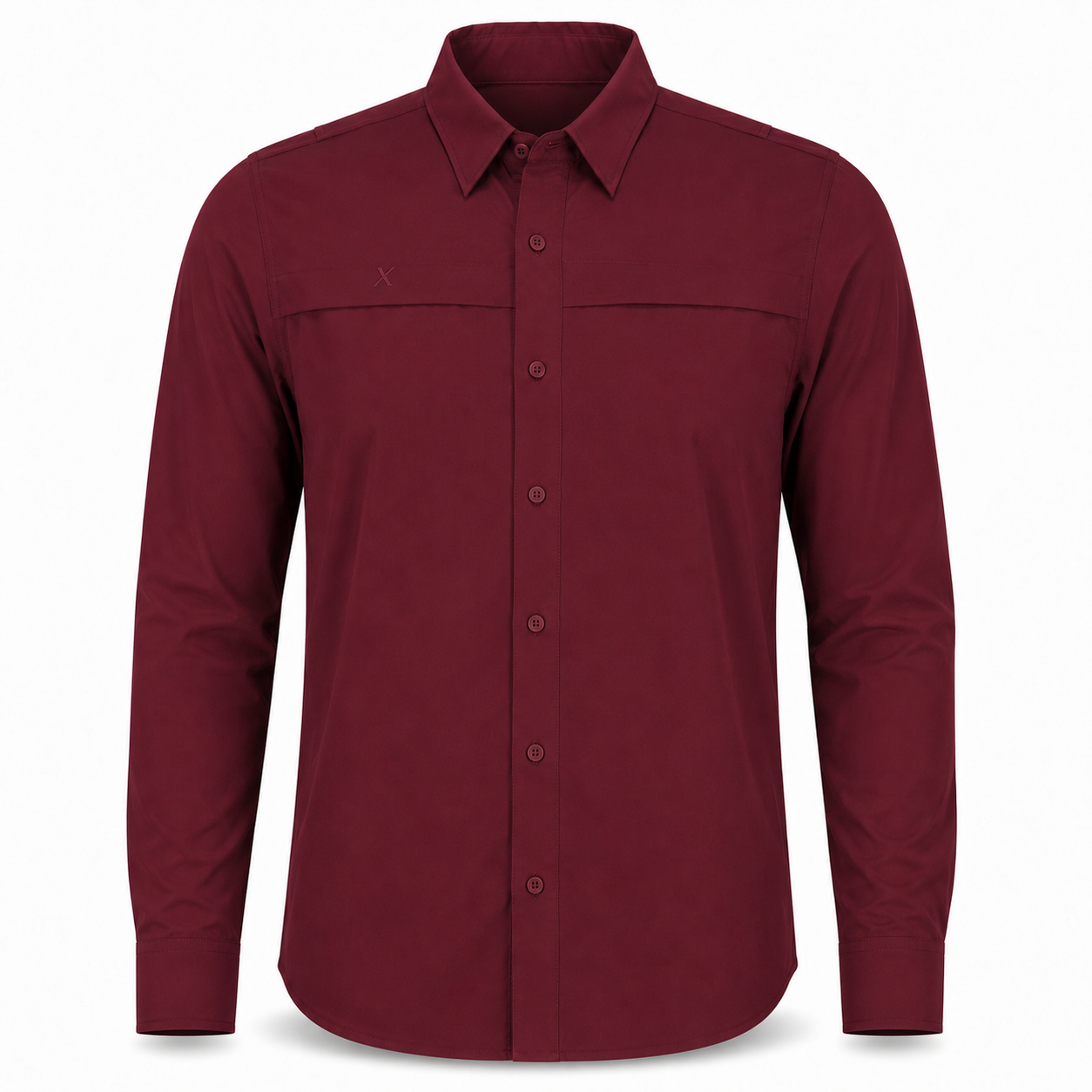 Xotic - Long Sleeve Solid Lifestyle Button Down w/ REPEL-X