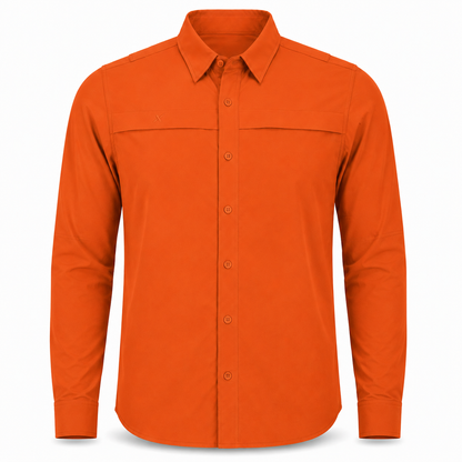 Xotic - Long Sleeve Solid Lifestyle Button Down w/ REPEL-X